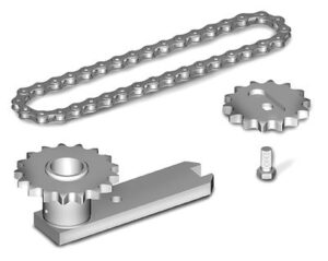 cơ cấu xích nhập